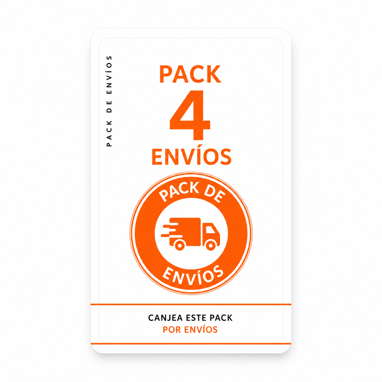 Pack de 4 envíos
