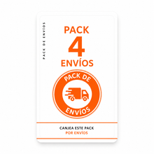 Pack de 4 envíos
