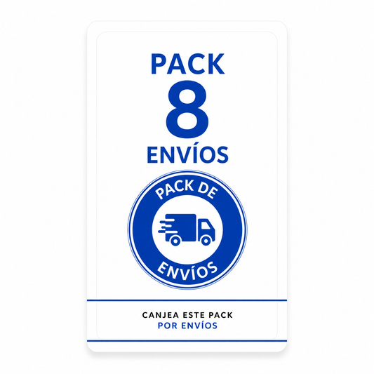 Pack de 8 envíos