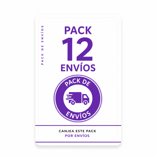 Pack de 12 envíos